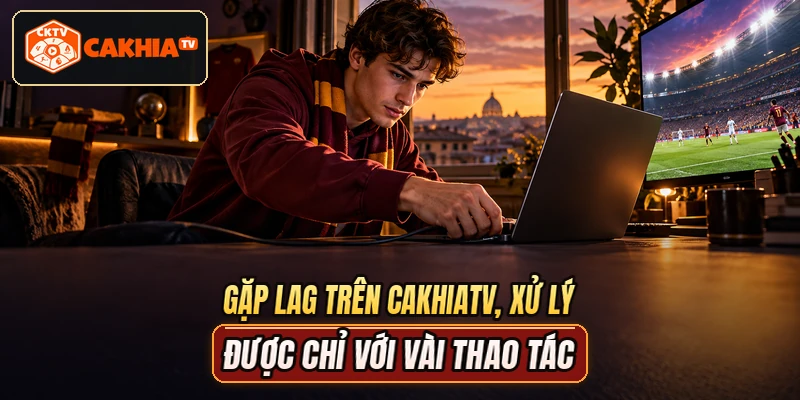 Gặp lag trên CAKHIATV, xử lý được chỉ với vài thao tác