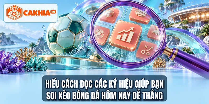 Hiểu cách đọc các ký hiệu giúp bạn soi kèo bóng đá hôm nay dễ thắng