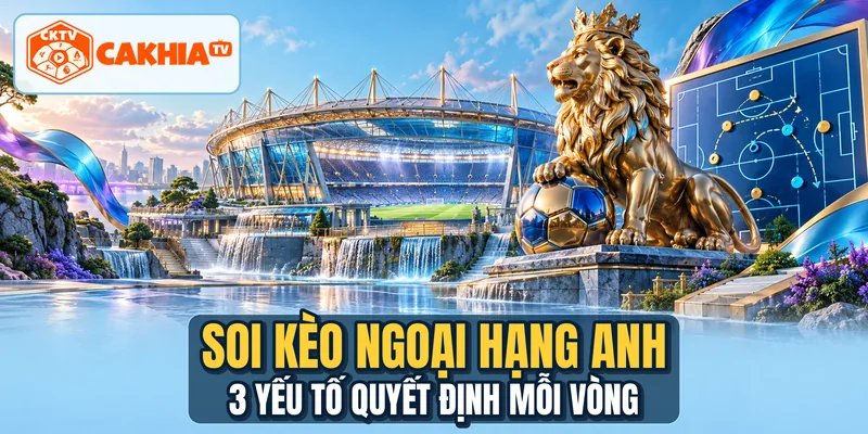 Soi Kèo Ngoại Hạng Anh - 3 Yếu Tố Quyết Định Mỗi Vòng