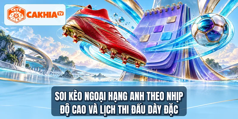 Soi kèo Ngoại Hạng Anh theo nhịp độ cao và lịch thi đấu dày đặc