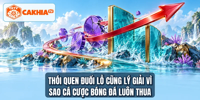 Thói quen đuổi lỗ cũng lý giải vì sao cá cược bóng đá luôn thua