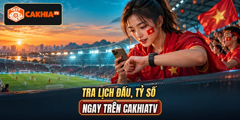 Tra lịch đấu, tỷ số ngay trên CAKHIATV